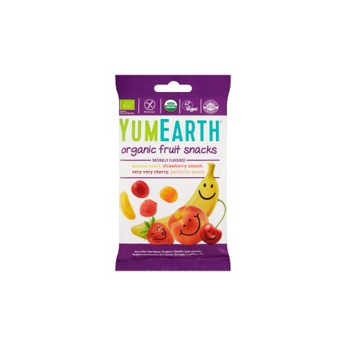YumEarth BIO 50g gyümölcsös cukorkák