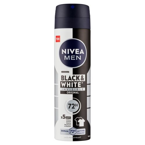 Nivea Men Invisible for Black & White dezodor spray eredeti 150 ml