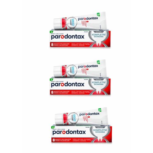 Parodontax Complete Protection fehérítő fogkrém 3x75 ml