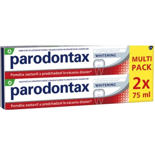 Parodontax Whitening fehérítő fogkrém 2x75 ml 174552580 - Fogkrém