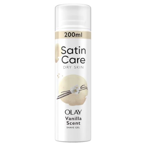 GIL Satin Care borotvagél 200ml Vanilla Dream