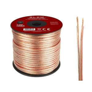 73-326 # Hangszóró vezeték 2x2,50mm átlátszó 45460720 - Hangszóró kábel