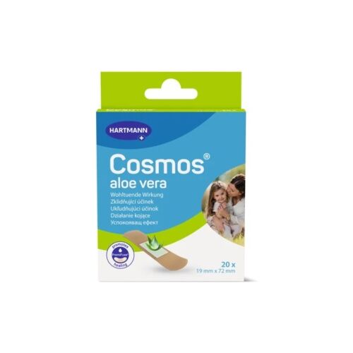 Cosmos tapaszok aloe verával 1,9 x 7,2 cm, 20 db