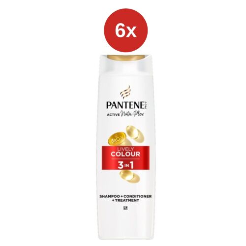 Pantene 3in1 élénk színező 6x325ml
