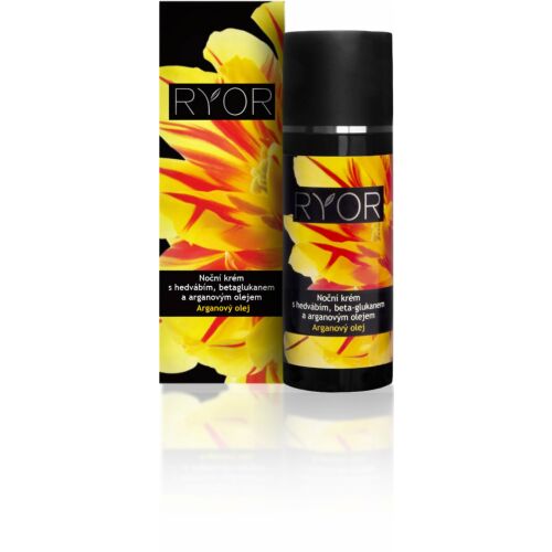 Ryor Argan éjszakai krém selyem béta-glükánnal és argánolajjal 50 ml 174553337 - Arc- és szemkörnyékápoló