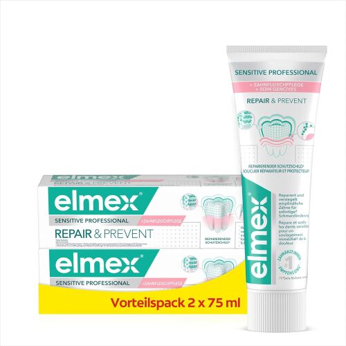 Elmex Sensitive professzionális Repair&Prevent fogkrém 2x75 ml