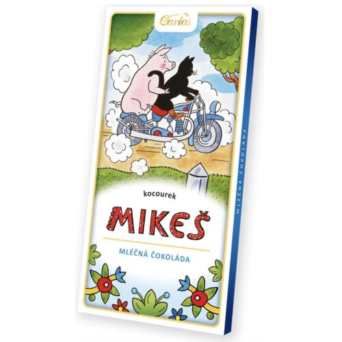 Carla tejcsokoládé Mikeš macska 80g