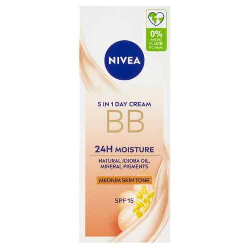 NIVEA BB krém 50ml hidratáló közepes bőrtónusra