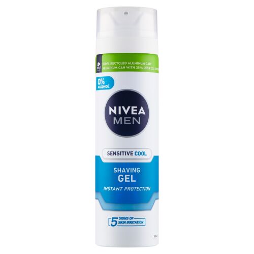 Nivea borotvagél 200ml érzékeny bőrre hűsítő
