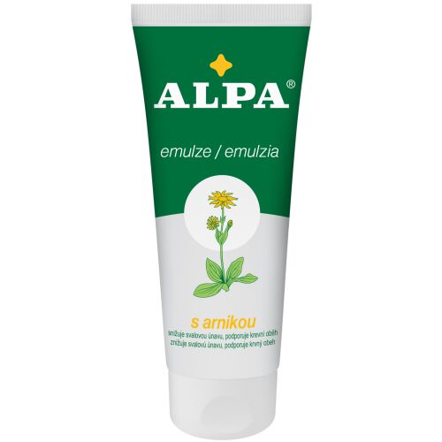 Alpa masszázsemulzió 100ml árnikával
