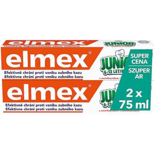 Elmex Junior gyermek fogkrém 75ml DUOPACK