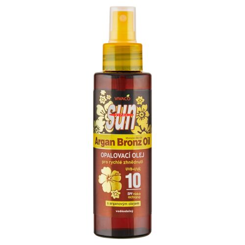 Vivaco SunVital napozóolaj bio-argánolajjal SPF10 100 ml