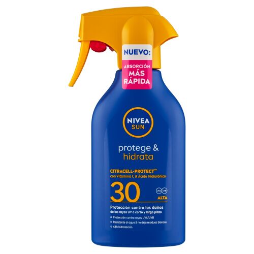 Nivea Sun Protect&Moisture napvédő spray SPF 30 pumpás 174555256 - Napozószer