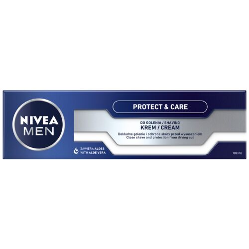 NIVEA Protect & Care védő borotvakrém 100 ml 174576414 - Borotvahab