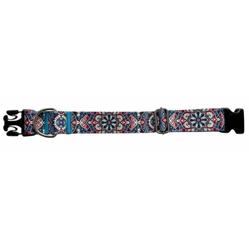 Kutyanyakörv, széles 4 cm, csattal, EtnoMandala Zepnij M: 30-45cm 174645147 - Macskatartás