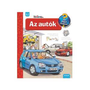 Ravensburger: Az autók foglalkoztatókönyv, tanulj az autókról, 4-7 éveseknek - Ravensburger