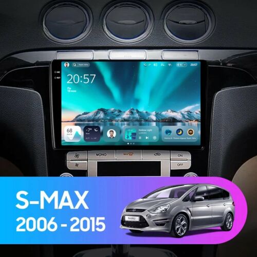 Autós navigáció Teyes CC4 Ford S-MAX 2006-2015 6+64GB 9.5" QLED Octa-core 2.7Ghz, Android 4G Bluetooth 5.1 DSP - A verzió 174697585 - Fejegység