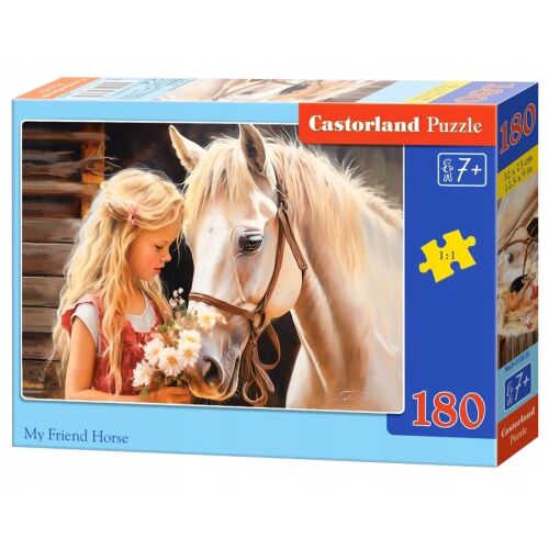 180 darabos B-018536 Barátom, ló kirakó 174704008 - Puzzle