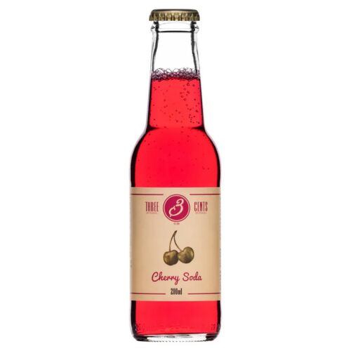 Cseresznyés üdítő 200ml - Three Cents 174720172 - Szénsavas üdítőital