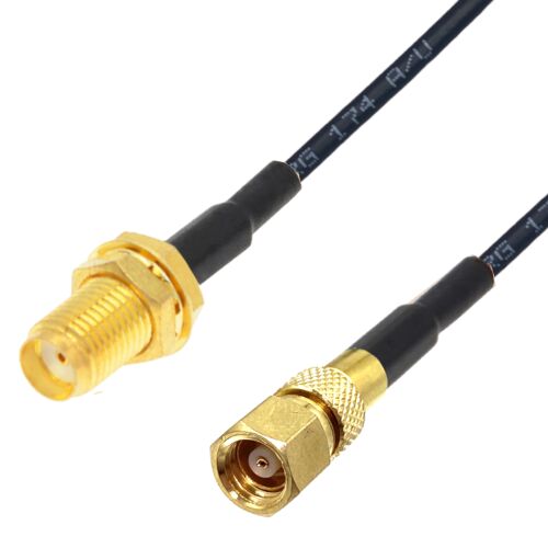 Pigtail SMA aljzat / SMC aljzat RG316 20cm 174722512 - Elektronikai csatlakozó és alkatrész
