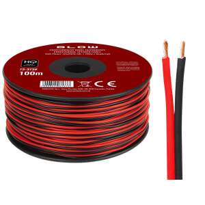 73-373 # Hangszóró vezeték 2 x 0,75 mm fekete / piros 104338815 - Hangszóró kábel