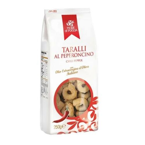 Taralli al peperoncino 250g - Fiore di Puglia