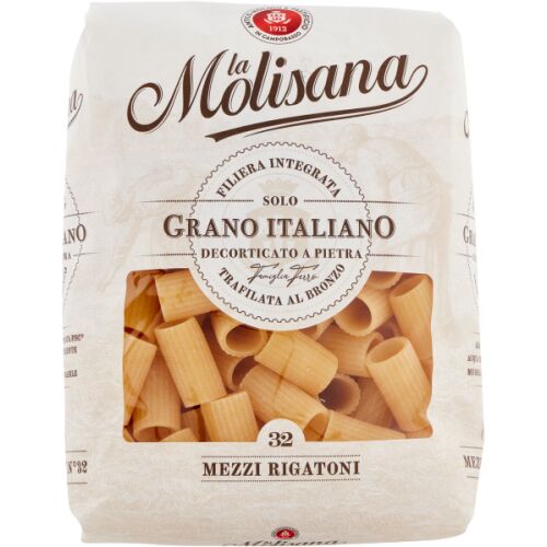 Mezze Rigatoni tészta n32 500g - La Molisana 174797922 - Tészta