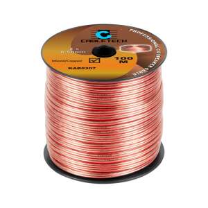 Cabletech KAB0307 100m 2x0,5mm hangszóró kábel - Cabletech