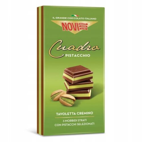 Cuadro Pistachio Csokoládé 110g - Novi