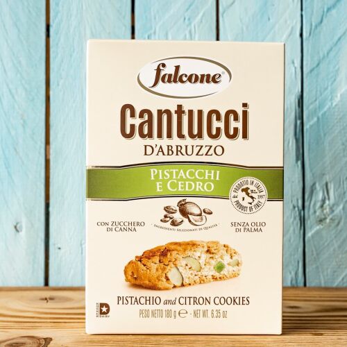 Cantucci d'Abruzzo pisztáciás keksz 180g - Falcone