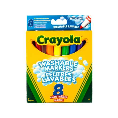Crayola: 8 darabos vastag filc