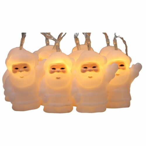 10 LED-es karácsonyfa égősor, Mikulás 174841848