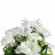 12 darabos műfehér gerbera csokor - dekoráció magassága 45 cm 174895495