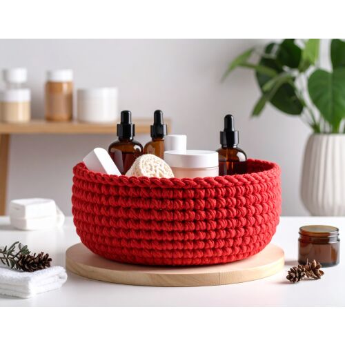 Fehér HDF kosár alap 20cm Alsó Alsó horgolt DIY kézitáskákhoz 174901425 - Táska alap