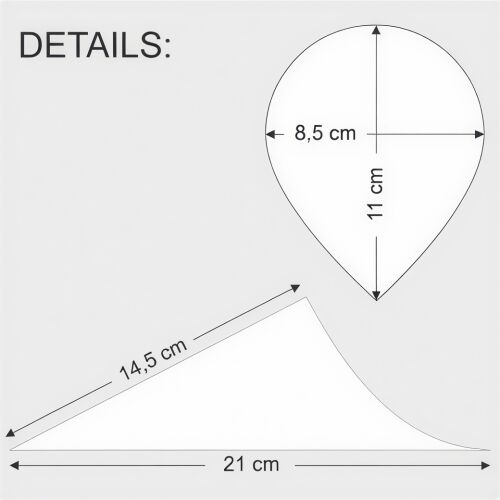 Fa tölcsérek 11x21 cm, 50 db 174921067 - Eldobható ételtároló