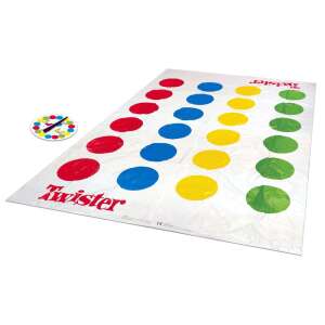 Hasbro Twister társasjáték szőnyeg és pörgető, klasszikus játék, családi szórakozás, partijáték - Hasbro