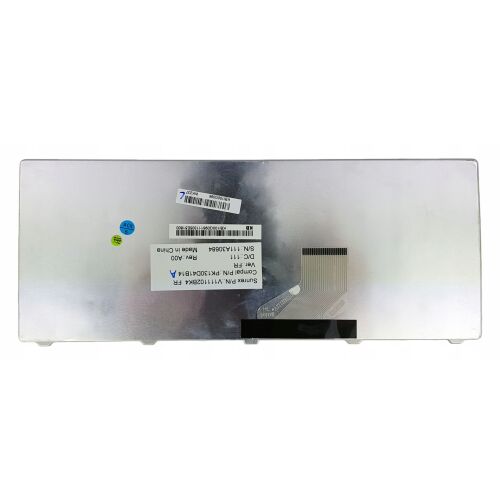 Packard Bell AZERTY francia billentyűzet fehér 174958965 - Laptop billentyűzet