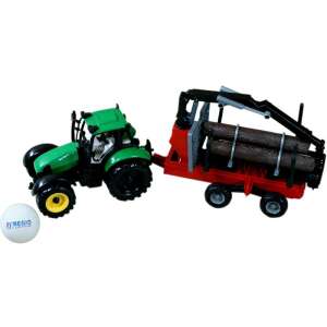 Rönk- és tejszállító műanyag traktor 93277845 Munkagépek gyerekeknek - Traktor