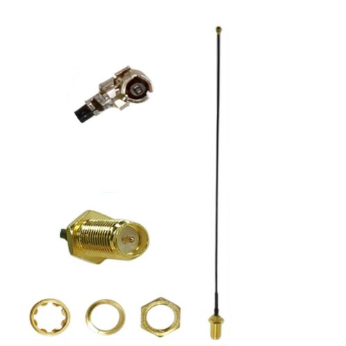 Pigtail uFL anya / SMA-RP foglalat RF1.13 10cm 175013353 - Antenna kábel