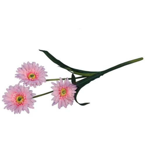 Műgerbera ág világos rózsaszínben, magasság 55 cm 175036311 - Műnövény és művirág