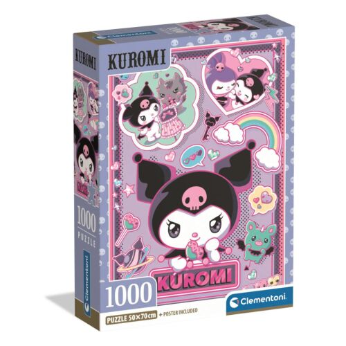 Hello Kitty Rebel Kawaii 1000 db-os Compact puzzle Clementoni