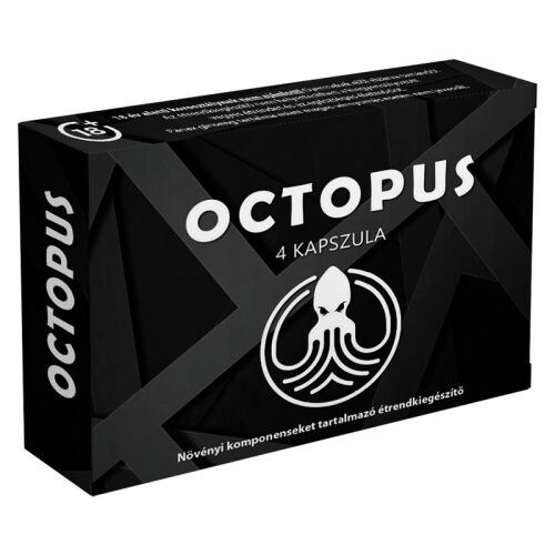 Octopus potencianövelő kapszula (4 db) 175067152 