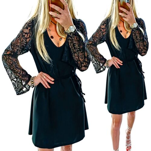 ELEGÁNS, BŐ ESTÉLI TRAPÉZ RUHA 2XL 175073861 - Női ruha