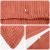 vidaXL Párna huzat 2 db HOUTEN Piros Narancs 40 x 145 cm cord 181752323