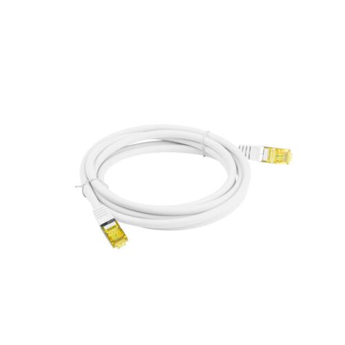 LANBERG Patchcord CAT.6A S/FTP LSZH CU 20m fehér Fluke Passed 175089301 - Patch kábel