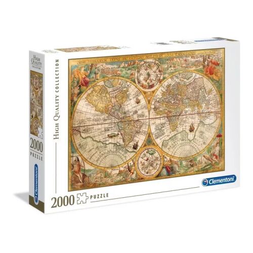 Régi térkép Ancient 2000 db-os puzzle Clementoni 175137061 - Puzzle és kirakó