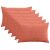 vidaXL Párna huzat 6 db ALMELO Piros Narancs 30 x 50 cm cord 181751920