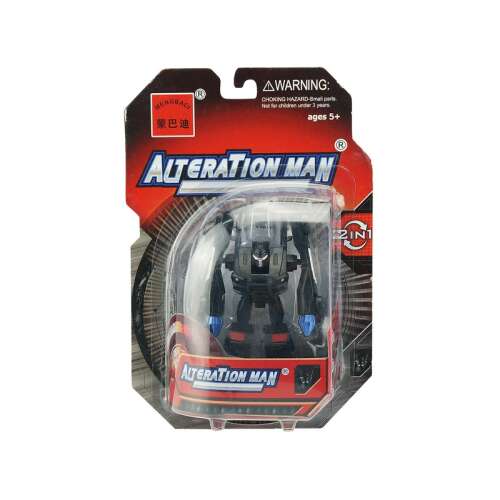 Alteration man átalakuló robot - 10 cm, fekete 93293623