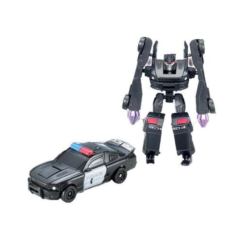 Alteration man robot transformabil - 10 cm, negru