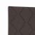 vidaXL Boxspring ágy matraccal Sötét Barna 180 x 200 cm Szövet 177517103